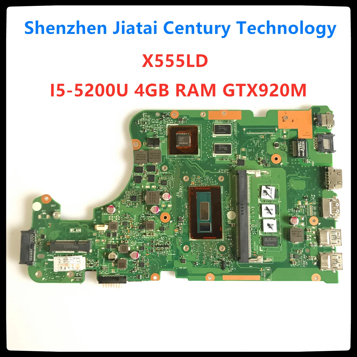 X555LD материнская плата для ноутбука ASUS X555LDB X555LA X555LB X555L X555 Тесты оригинальная 4G RAM I5