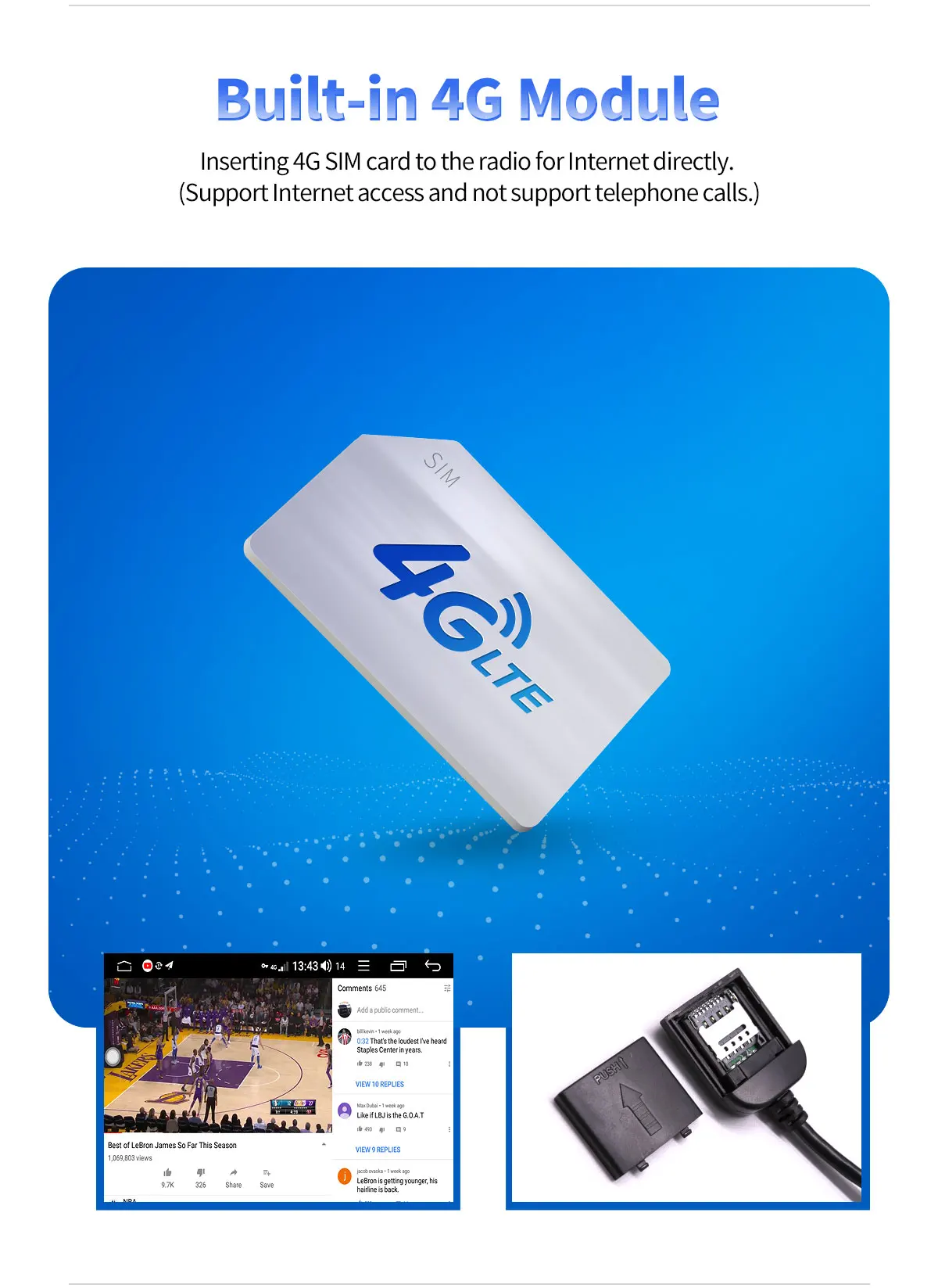 " головное устройство Android автомобильное радио стерео 4 Гб+ 64 ГБ для VW Skoda POLO GOLF PASSAT gps мультимедийный плеер встроенный 4 г модем DSP Carplay