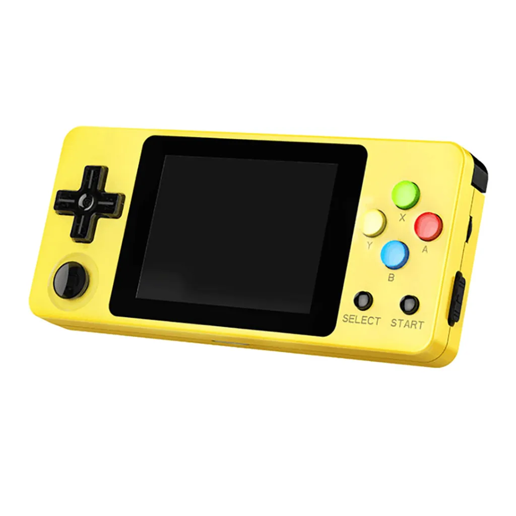 LDK игровой 2,7 дюймовый экран мини с ручным пультом Пальмовая консоль для детей и семьи Ретро игровая консоль ностальгическая ТВ Видео игра 109# D - Цвет: YE