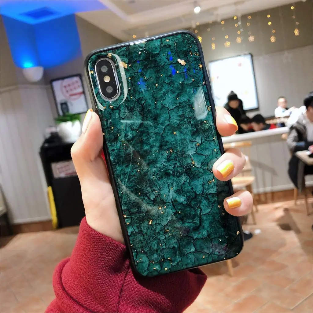Высококачественный защитный чехол для Oppo A1k A9 A9X A7 A7x AX5s A5s A5 A3s F11 F9 Pro F7 F5 F1 большие размеры; модная женская обувь с блестками; Мрамор мягкий модный гелевый Чехол для телефона чехол-подставка