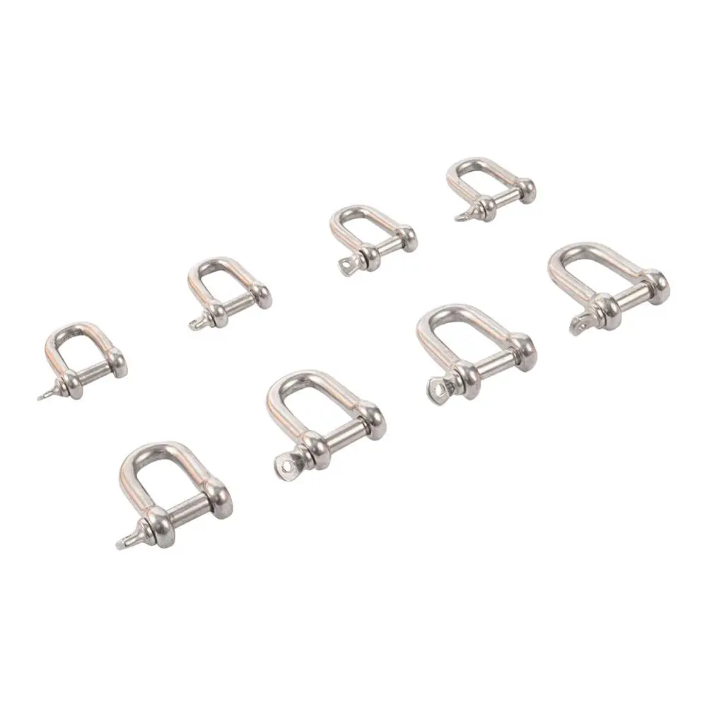 Металлическая Съемная Летающая веревка для птиц u-образная Подкова с пряжками