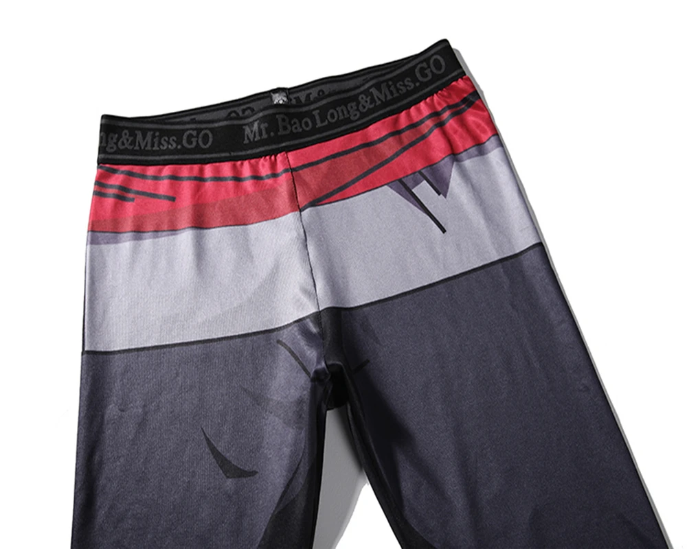 Новый аниме косплей костюм мужской's Штаны Бодибилдинг Йога мультфильм Dragon Ball