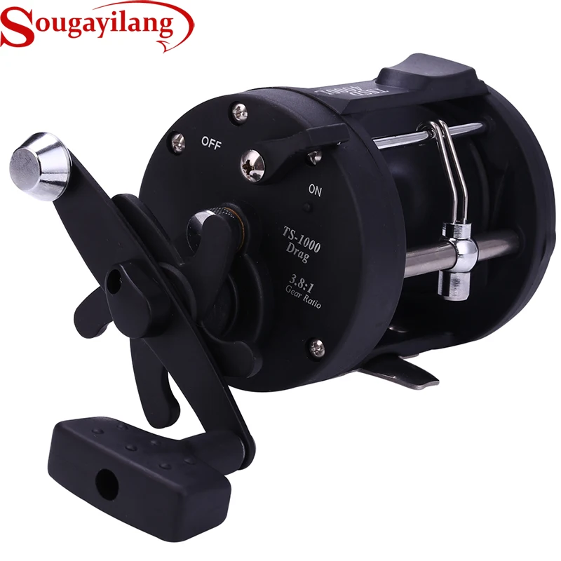 Катушка для спиннинга Sougayilang катушка заброса приманки 3 8: 1 3000L/4000L|reel wheel|fishing reelfishing