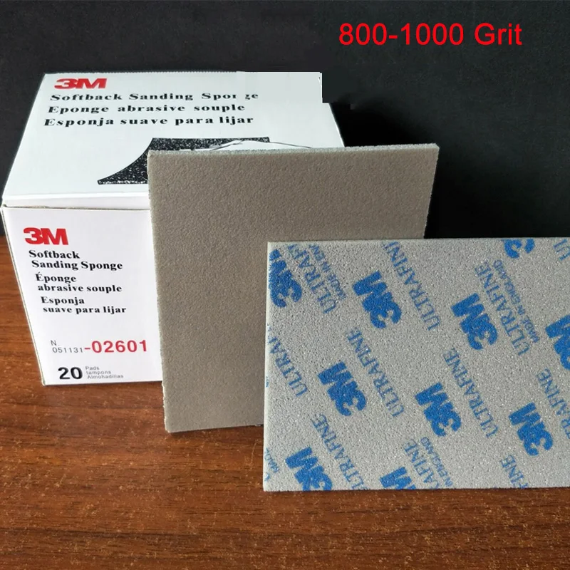 3 м губка шлифование наждачной бумагой и полировки пластиковой оболочки до