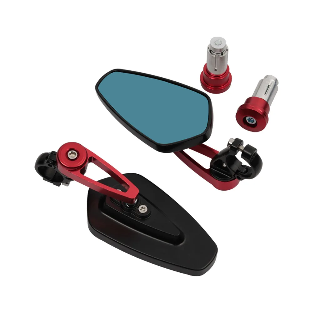Зеркало заднего вида для мотоцикла 22 мм 1 пара | Автомобили и мотоциклы
