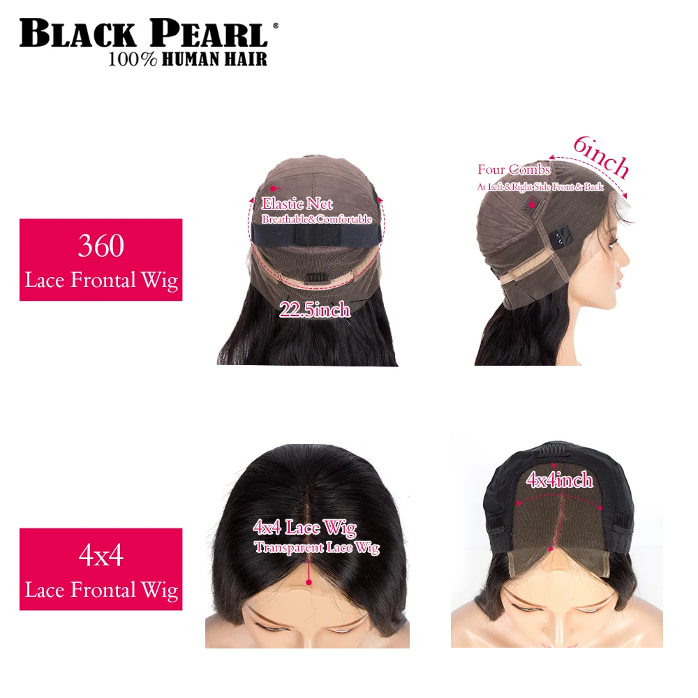 

360LaceFrontalWigBrazilianStraightWaveWigLaceFrontHumanHairWigsForBlackWomen30inchRemy4x4ClosureWig