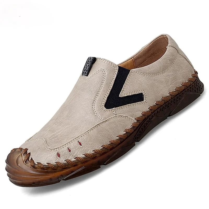 

Men's Loafers Handmade Leather Men's Casual Shoes Autumn Comfortable Mens Designer Shoes Men Classic