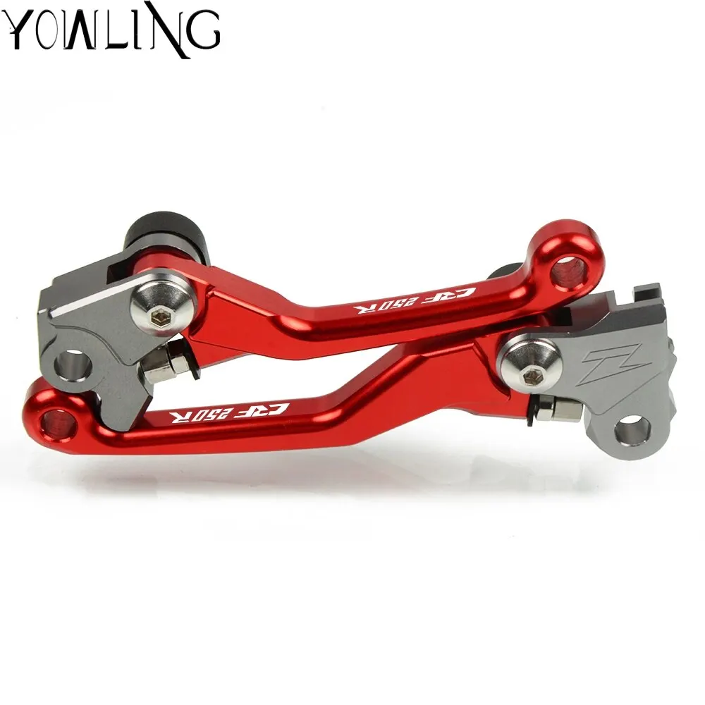 

Motorcycle Brake Clutch Lever Dirt bike Pivot Lever For HONDA CRF250R CRF 250R CRF250 R 2004 2005 2006 Motocross Handle Levers