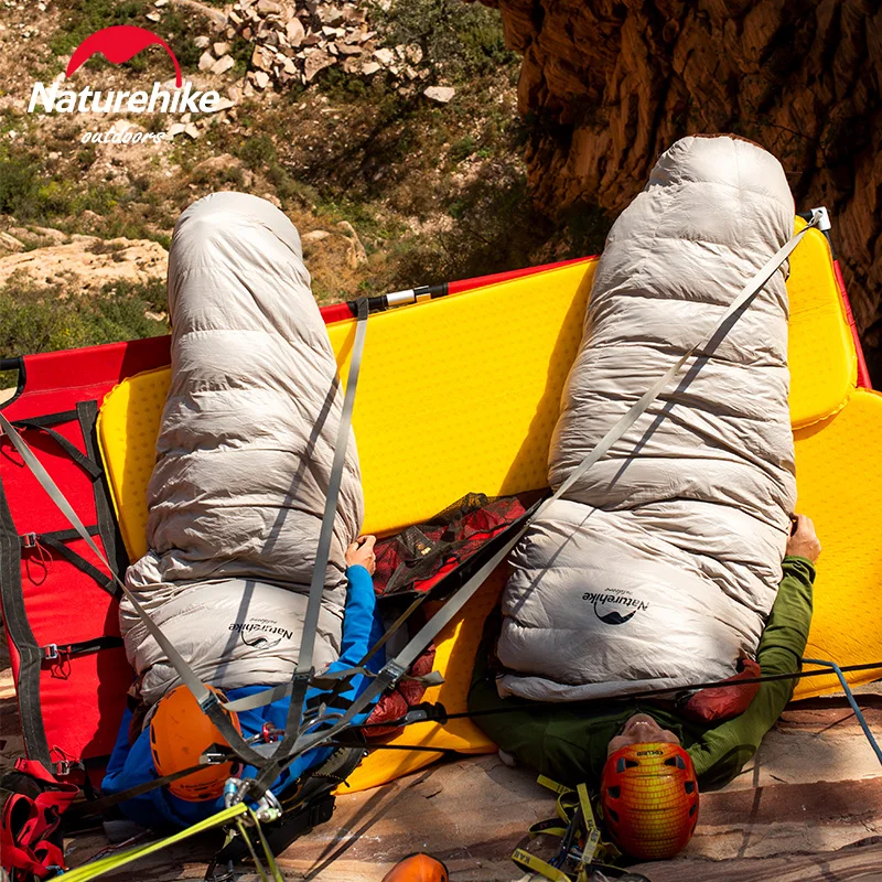 Naturehike Sleeping Bag Snowbird Down Ultralight Waterproof Mummy Outdoor Camping Winter | Спорт и развлечения