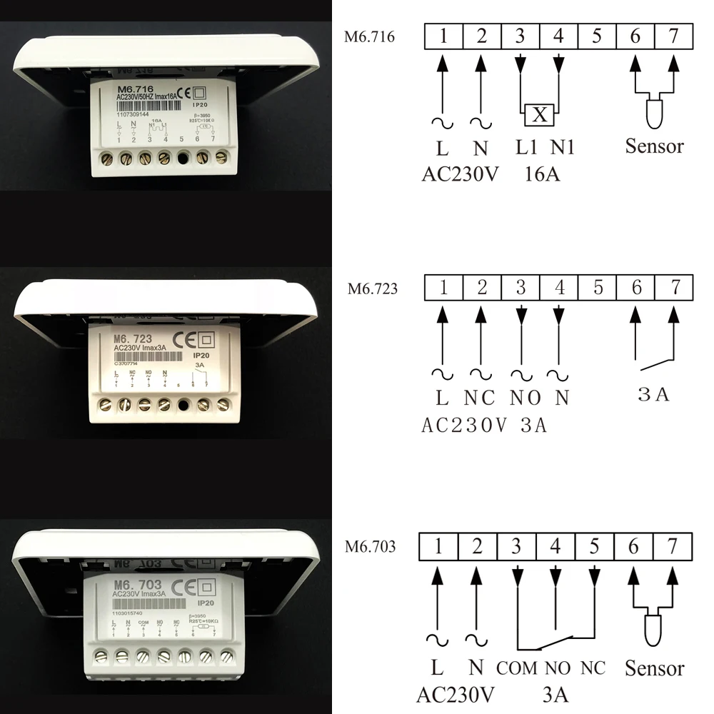 Термостат для теплого пола газового котла 220 В ЖК экран|Системы обогрева и