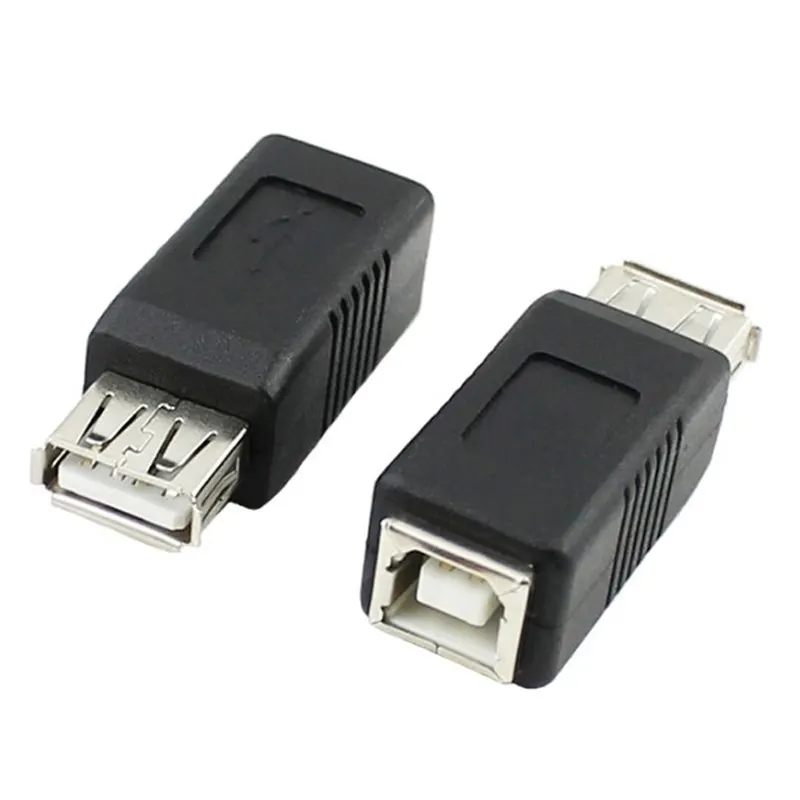 

USB Type A Female to Printer Scanner Type B Female Adapter Adaptor Converter Connectors Accessories