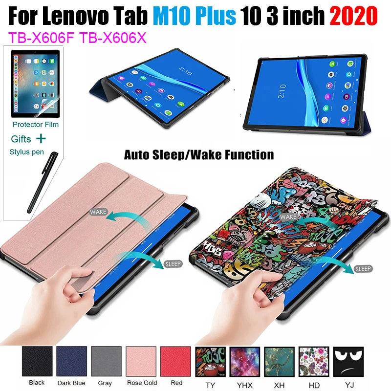 

Кожаный чехол для Lenovo Tab M10 Plus 2020, TB-X606F, TB-X606X, TB-X606 дюйма