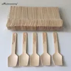 120 шт., одноразовые ложки с лазерной гравировкой