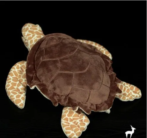 Бесплатная доставка 28 см супер милая имитационная черепаха плюшевая мягкая