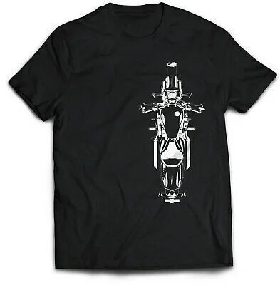 

Triumph Bonneville Bobber Motorbike T-Shirt. Biker T Shirt