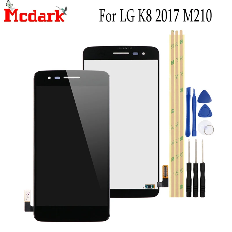 ЖК-экран 5 0 дюйма для LG K8 2017 Aristo M200N M210 MS210 US215 Сменные аксессуары ЖК-дисплей +