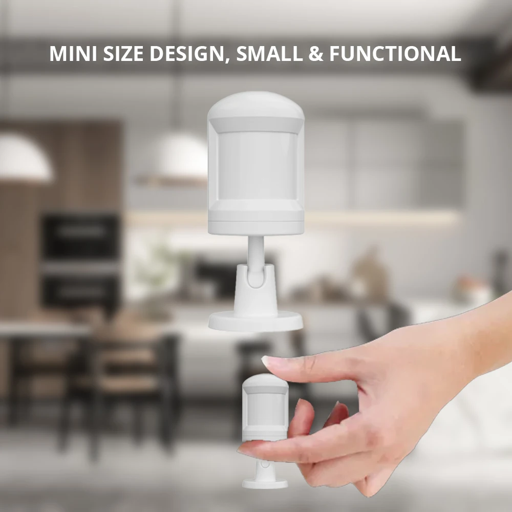 Смарт-датчик движения Zemismart Tuya Zigbee 3 0 датчик Zigbee2MQTT | Строительство и ремонт