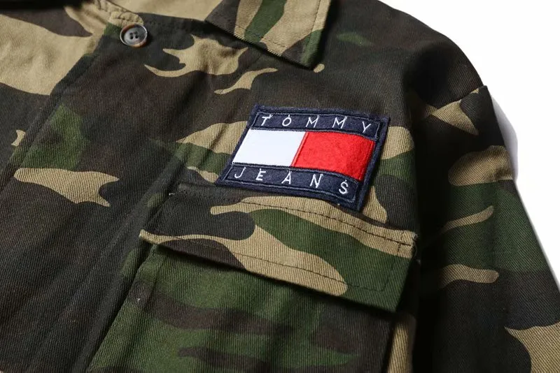 

TOMMY- HILFIGER- New Original Brand Polo Shirt Men Tops Summer Long Sleeve Fashion Clothing 100% Cotton Mans Tee Shirt