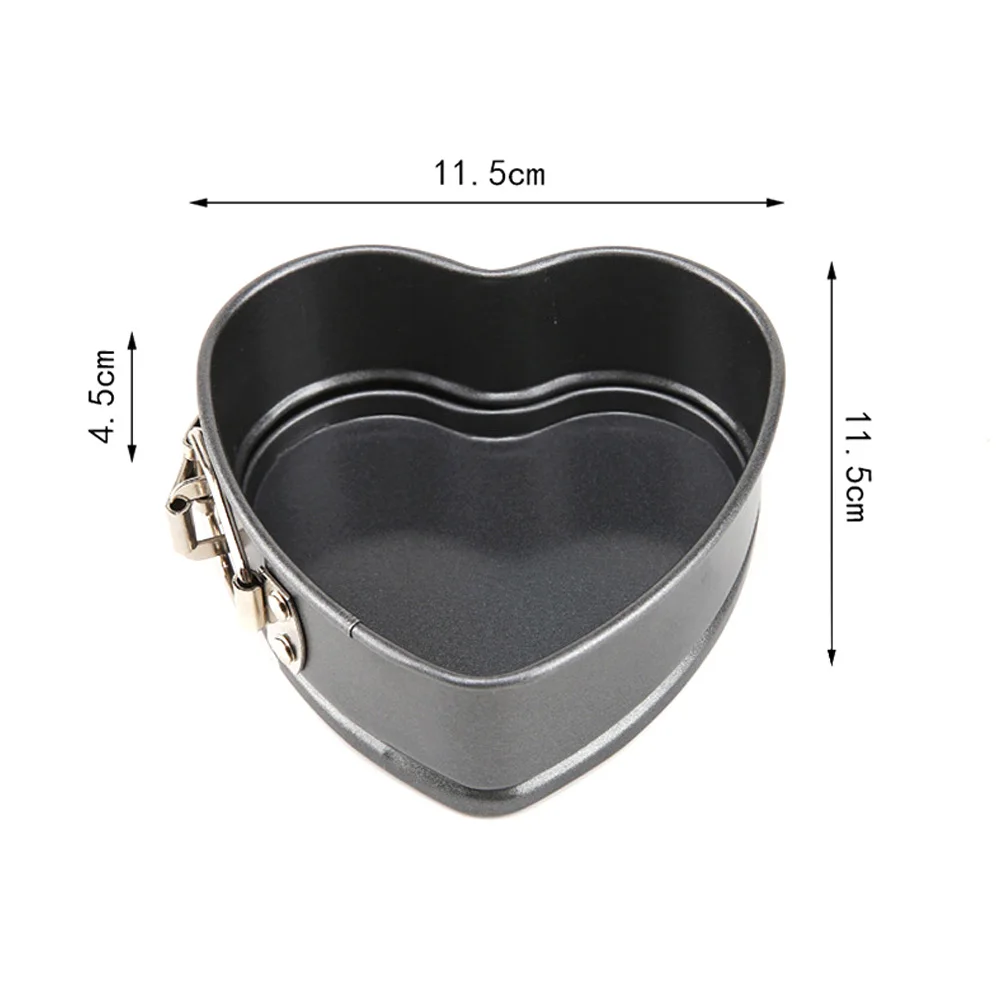 

2020 HOT 3 Pcs Set Non-Stick Pan Cake Removable Tray Cheesecake Baking Mold Live Bottom Pull Buckle Tray Mould Kitchen Tool