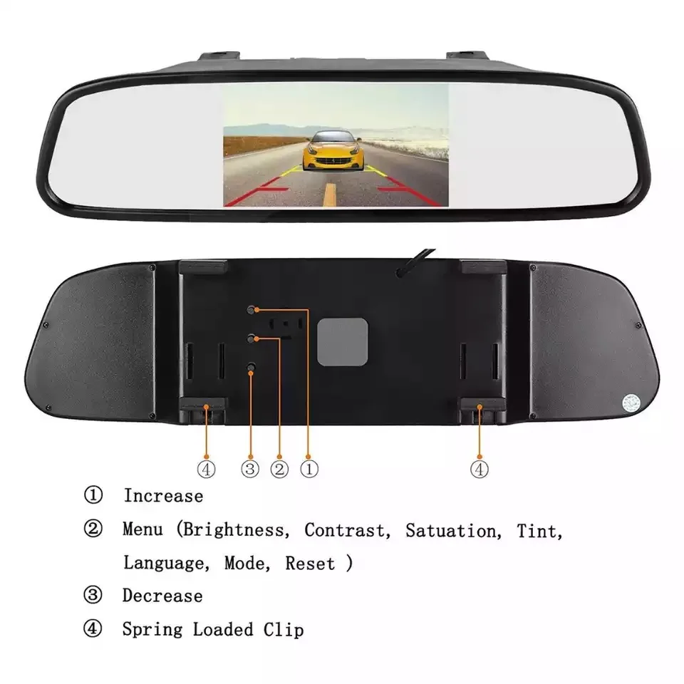Беспроводной заднего вида Камера WI FI Реверсивный Dash Cam HD Ночное видение мини тела