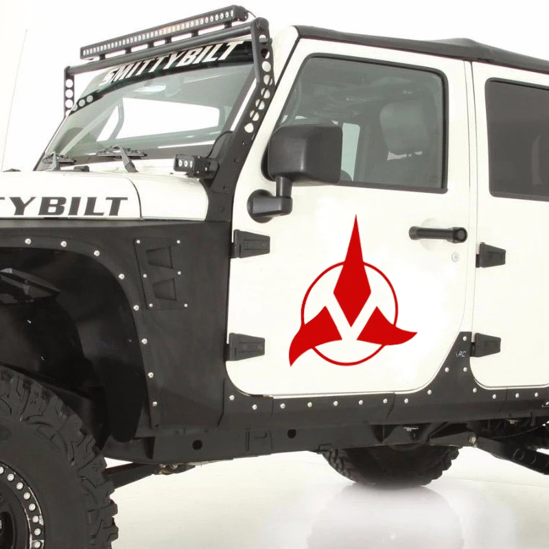EmpireYing 3 Sizes 8 Colors Animated Sci-fi War Star Klingon Empire Symbol Car Sticker SUV Truck Bumper Kayak Decor Vinyl Decals |