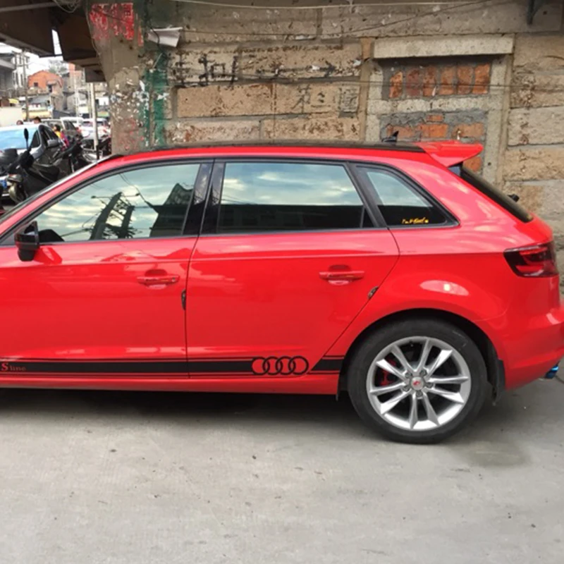 A3 Sportback Неокрашенный Грунтовка комплект задней части кузова крыши спойлер