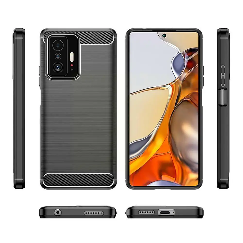 

1pc Mobile Phone For 11t/11t Pro Soft Protective Cover Soft Tpu Matte Cover Pro Rubber Cover Accessories L3o0