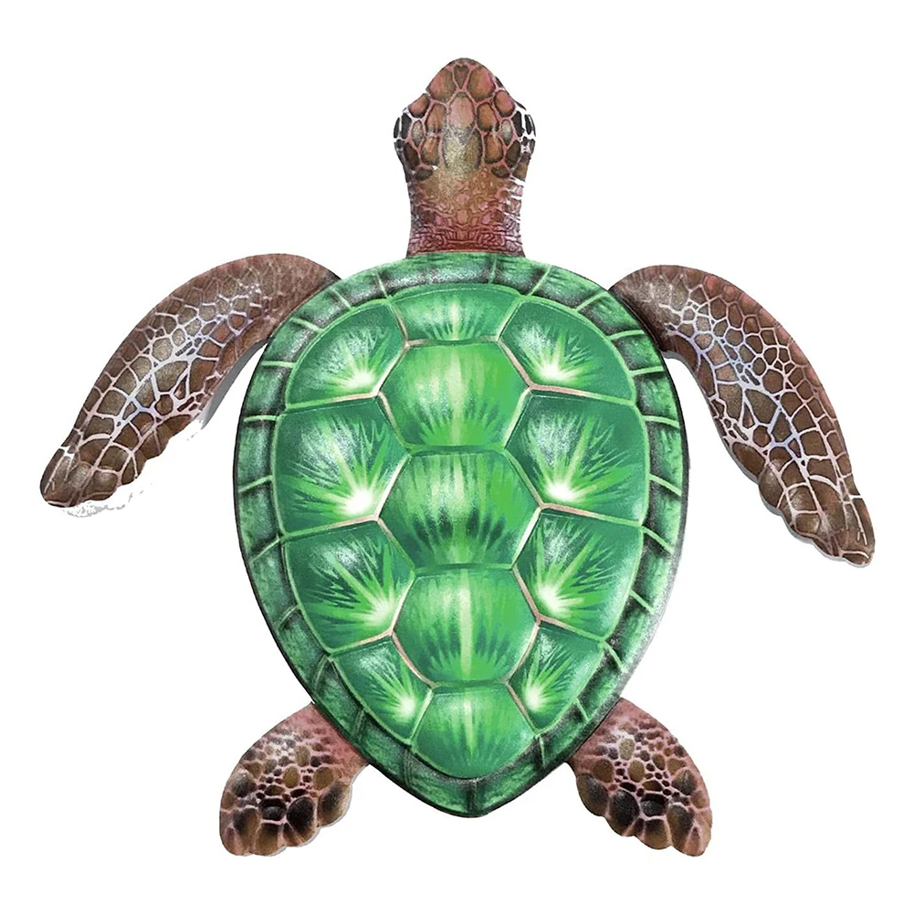 Морская черепаха Настенный декор железные животные рамка для спальни картины