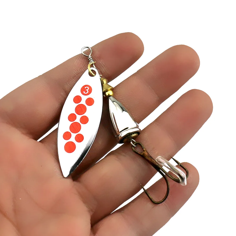 

14.3g Spinner Spoon Fishing Lure 82mm sequins Lure Bait Fishing Tackle Metal Fishing Lure Hard Bait Spinner Bait Isca Artificial