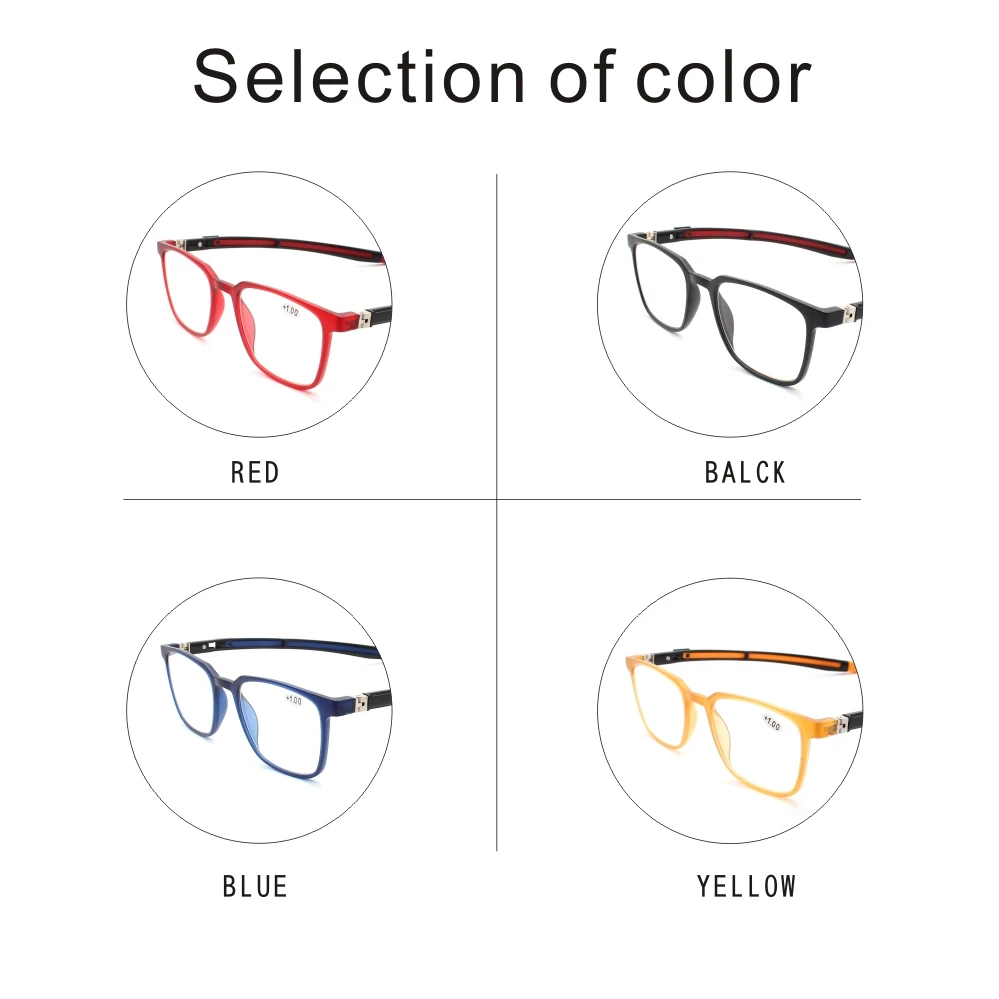 Tr90 Читатели очки для чтения мужские магнитные портативные диоптрии подвесная