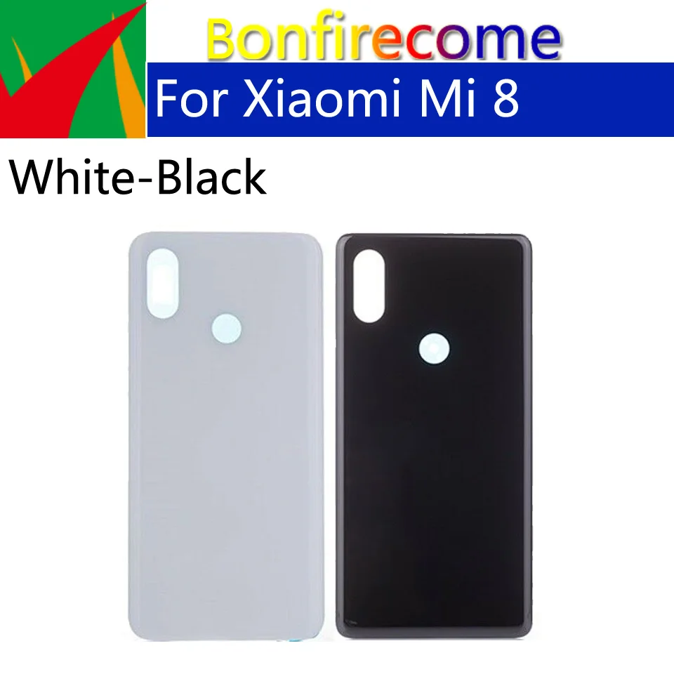 3D стеклянная задняя крышка батарейного отсека для Xiao mi 8 mi 8 M8 задняя крышка батарейного отсека чехол на заднюю крышку корпус замена корпуса