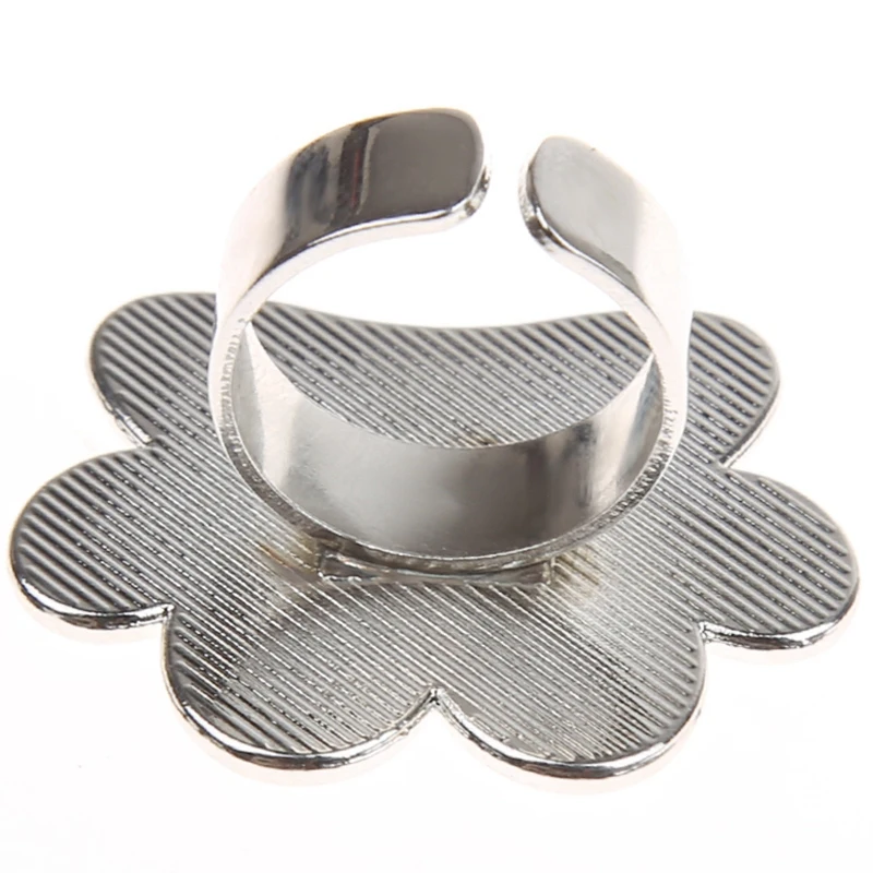 1 шт. пальчиковая серьга для пирсинга художественная палитра жидкий цвет