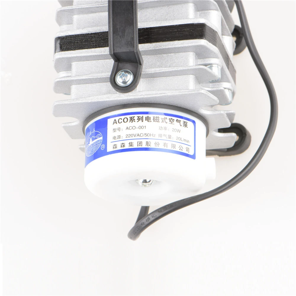Electrical Magnetic Air Pump ACO-001 20W 20L Per Min With Water Pipe For Home Aquarium Fish Farming | Обустройство дома