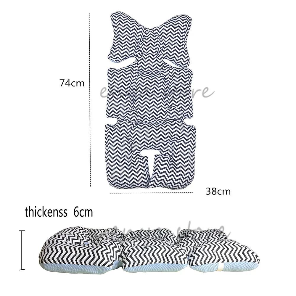 Детское автомобильное сиденье подушка из хлопка детское для детской коляски