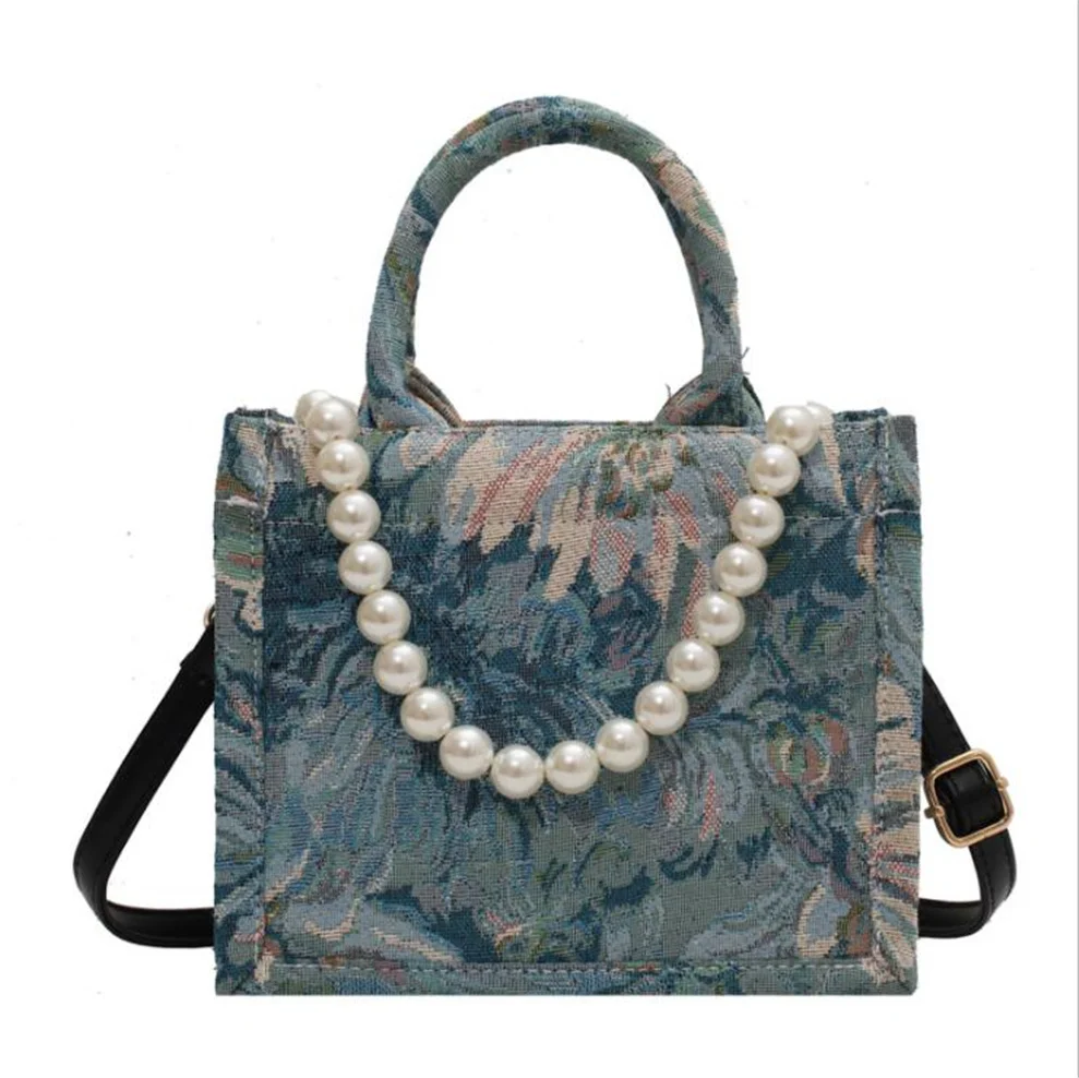 

Classic Colorful Book Totes bag Luxurys Designers Handbag Embroidered Bags Large Capacity Travel Canvas Shopping Handbags