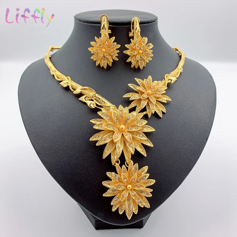 Нигерия огромное ожерелье серьги с подвеской и кристаллами очаровательные для