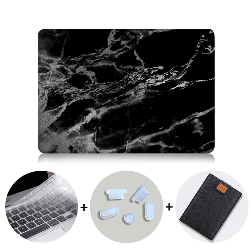 MTT Жесткий Чехол для ноутбука Macbook Air Pro retina 11 12 13 15 мраморный чехол для Mac book 13,3 дюймов с сенсорной панелью - Цвет: MB04