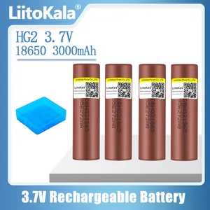 LiitoKala 100% Новый оригинальный HG2 18650 3000 мАч аккумулятор 18650 HG2 3,6 в разряд 20 А предназначенный для питания hg2 перезаряжаемый аккумулятор