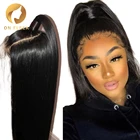 Парики из натуральных волос на шнурках для женщин, прямые парики на фронте шнурка, натуральный 30 дюймов Hd, предварительно выщипанный медовый блонд 613, парик на фронте шнурка al