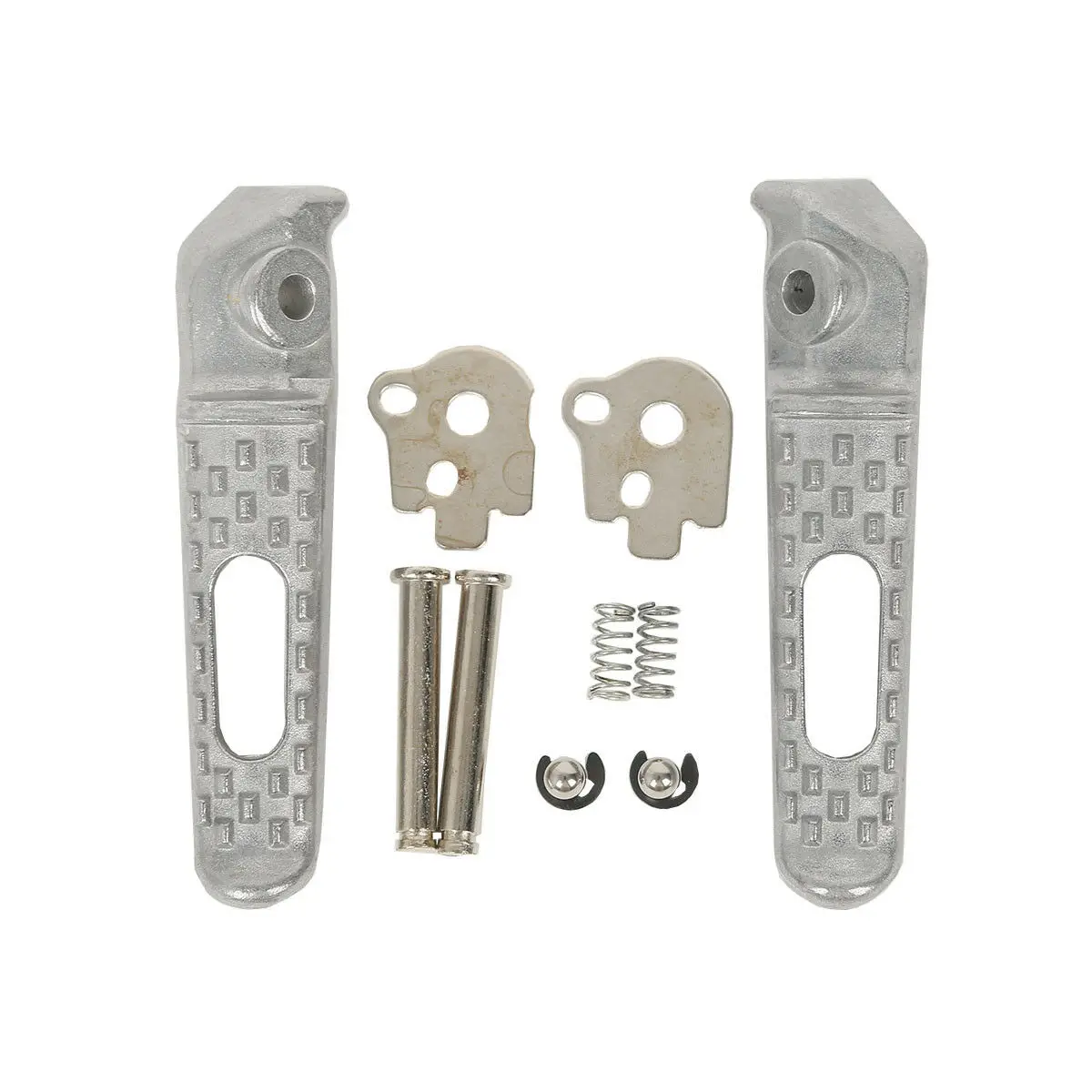 Мотоциклетная Серебристая передняя и задняя Подножка для Honda CB1000R CBR600RR