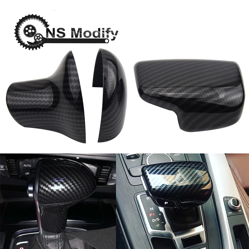 NS модификация автомобиля углеродное волокно Скорость чехол для рычага