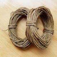 thicker natural100 linen waxed cords 20m 100mlot rope string theads for diy handmade
