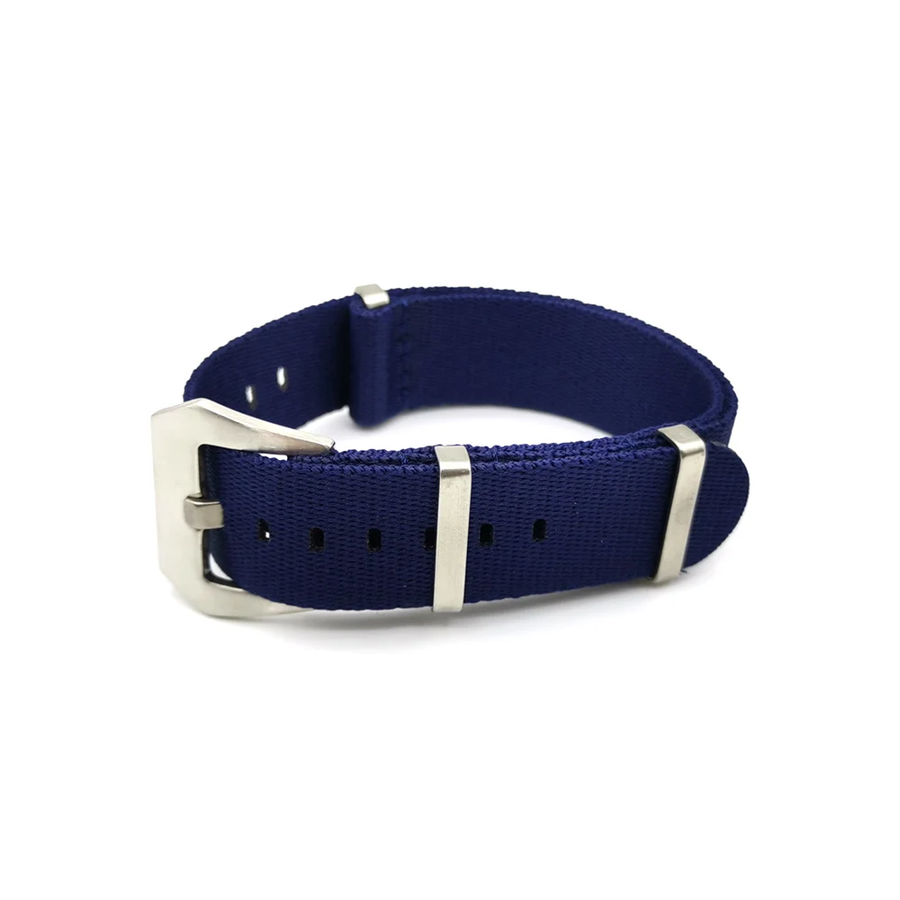 Ремешок нейлоновый сверхпрочный для наручных часов Zulu мужской сменный Браслет