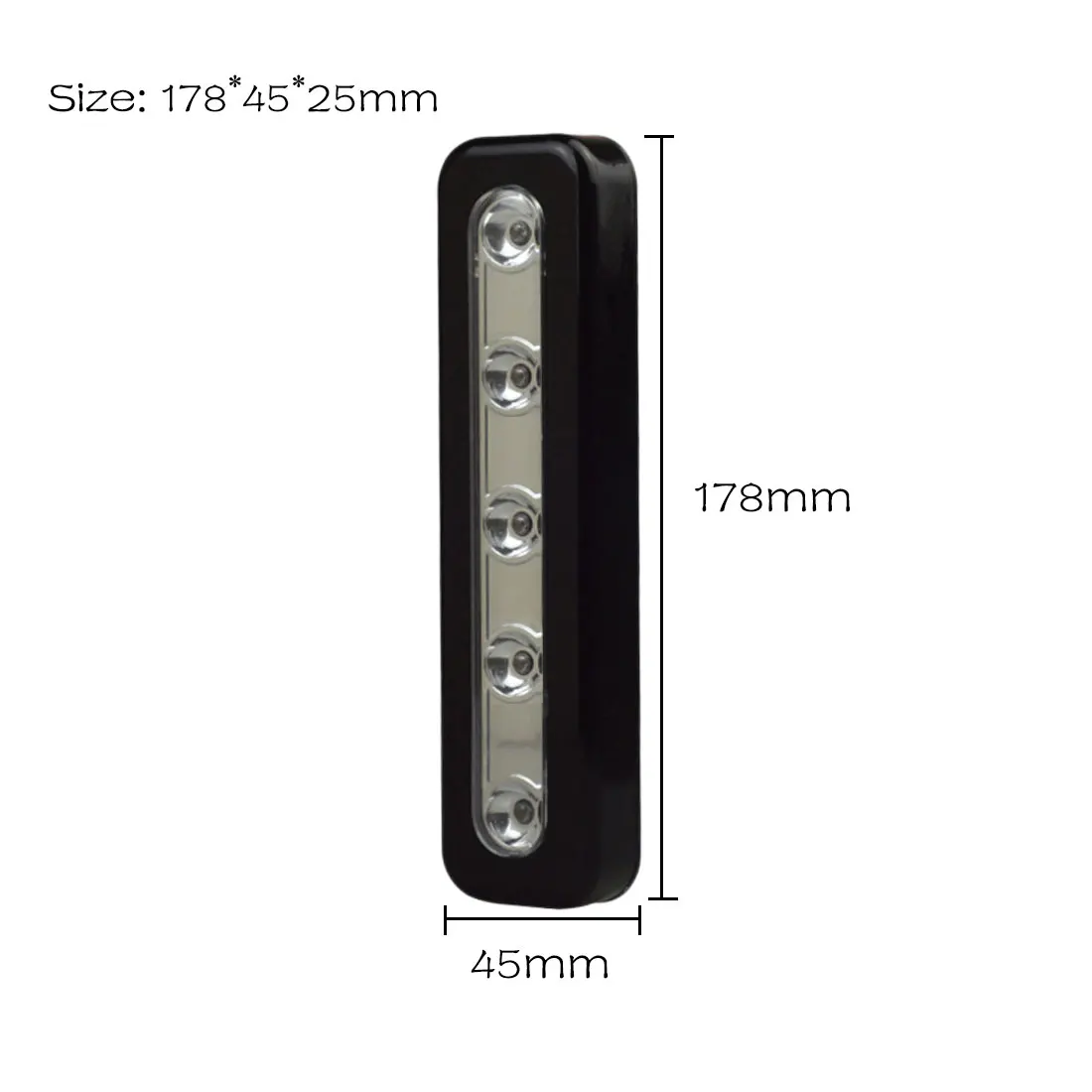 

5 LEDs PIR LED Motion Sensor Light Cupboard Wardrobe Bed LED Lamp Under Cabinet Night Light For Closet Stairs Kitchen