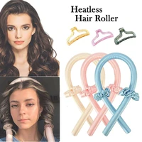 heatless curling rod lazy no heat curling iron eva rubber curling artifact sleep soft hair rollers diy hair styling tools