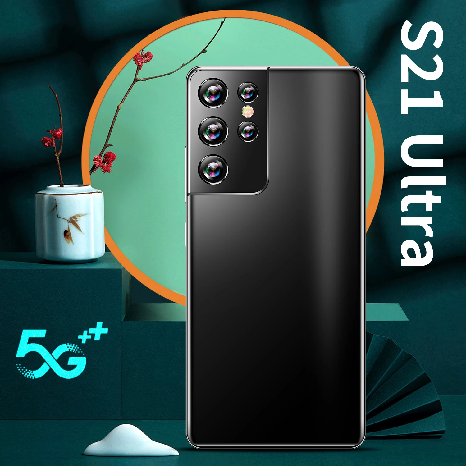 

Global Version S21 Ultra 6GB RAM 128GB ROM 6.1 Inch 1440*3200 24MP+48MP 5000mAh Andriod 11 Smartphones Deca Core Mobile Phones