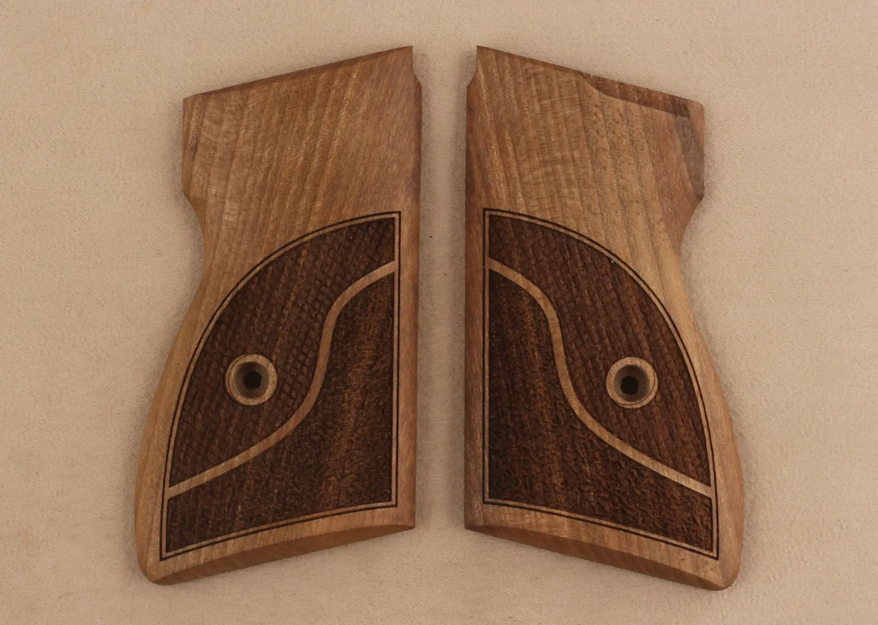 

KSDGrips SLP 1 / 7.65 Model Compatible Walnut Grip for Replacement (with Half Pattern)