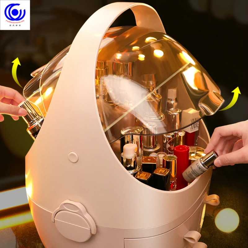 Органайзер для косметических чеков пылезащитный Настольный органайзер хранения