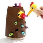 Игрушечный набор для малышей, игрушки для дошкольного возраста, для ловли и кормления, для мальчиков и девочек 2 лет