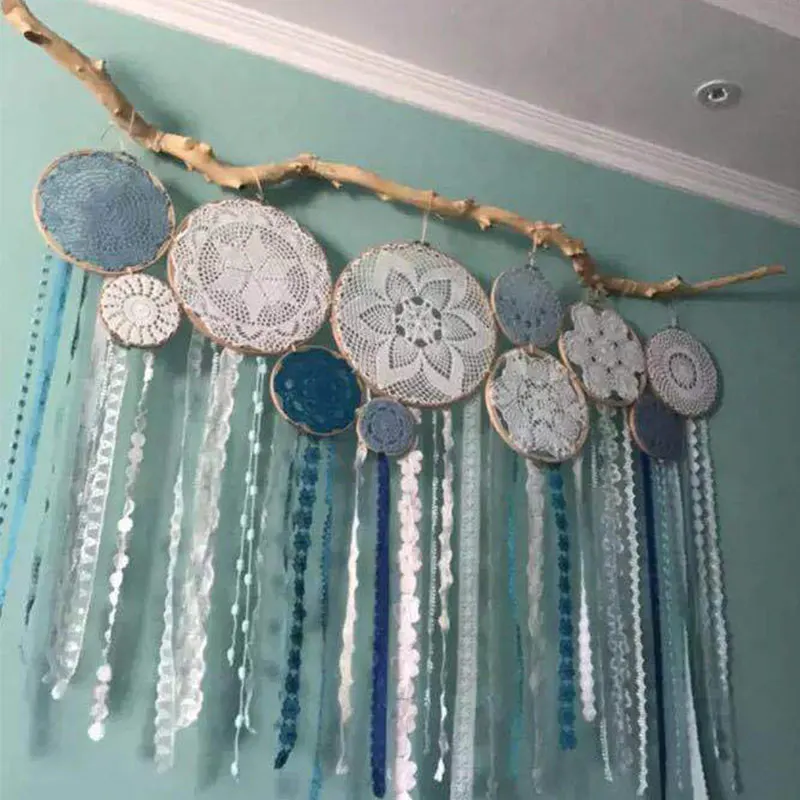 Круглая вышивальная рамка для вышивки Solid Wood Wreath Small Shed Frame Handmade Craft Tools DIY.